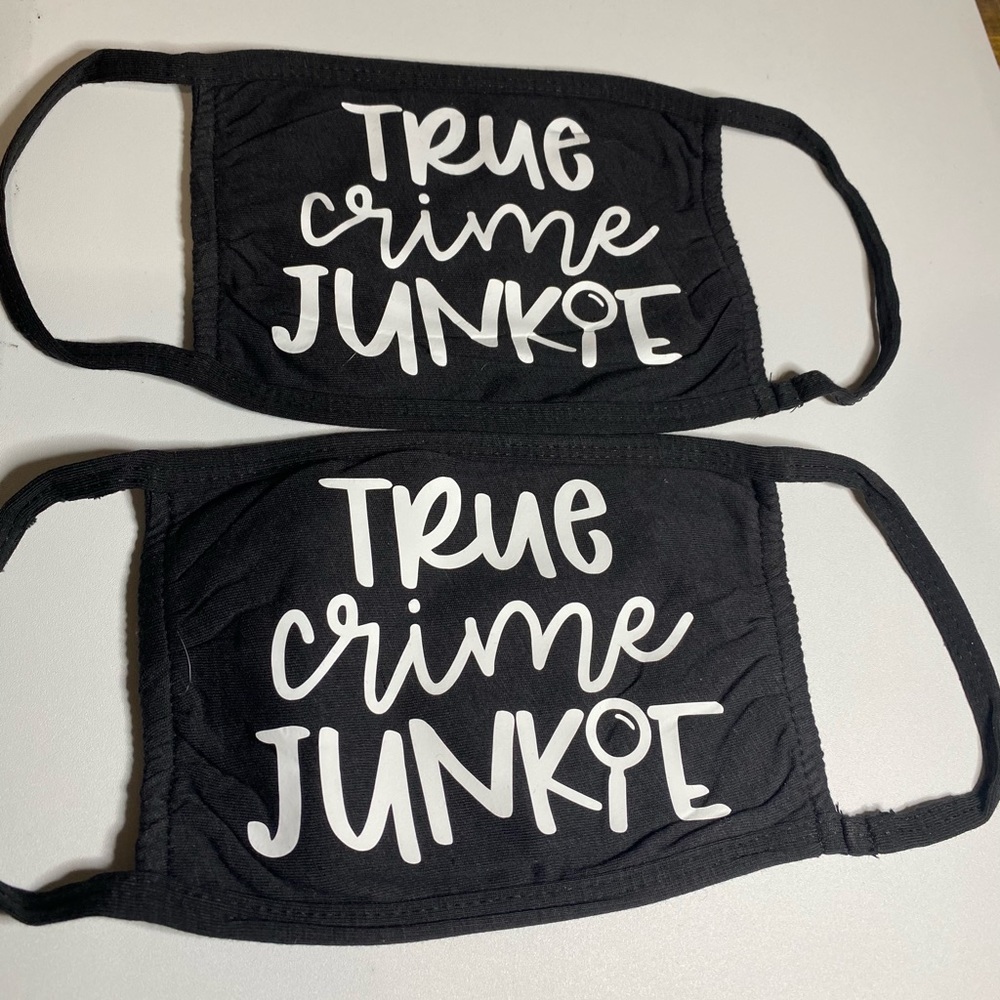 true crime junkie mask